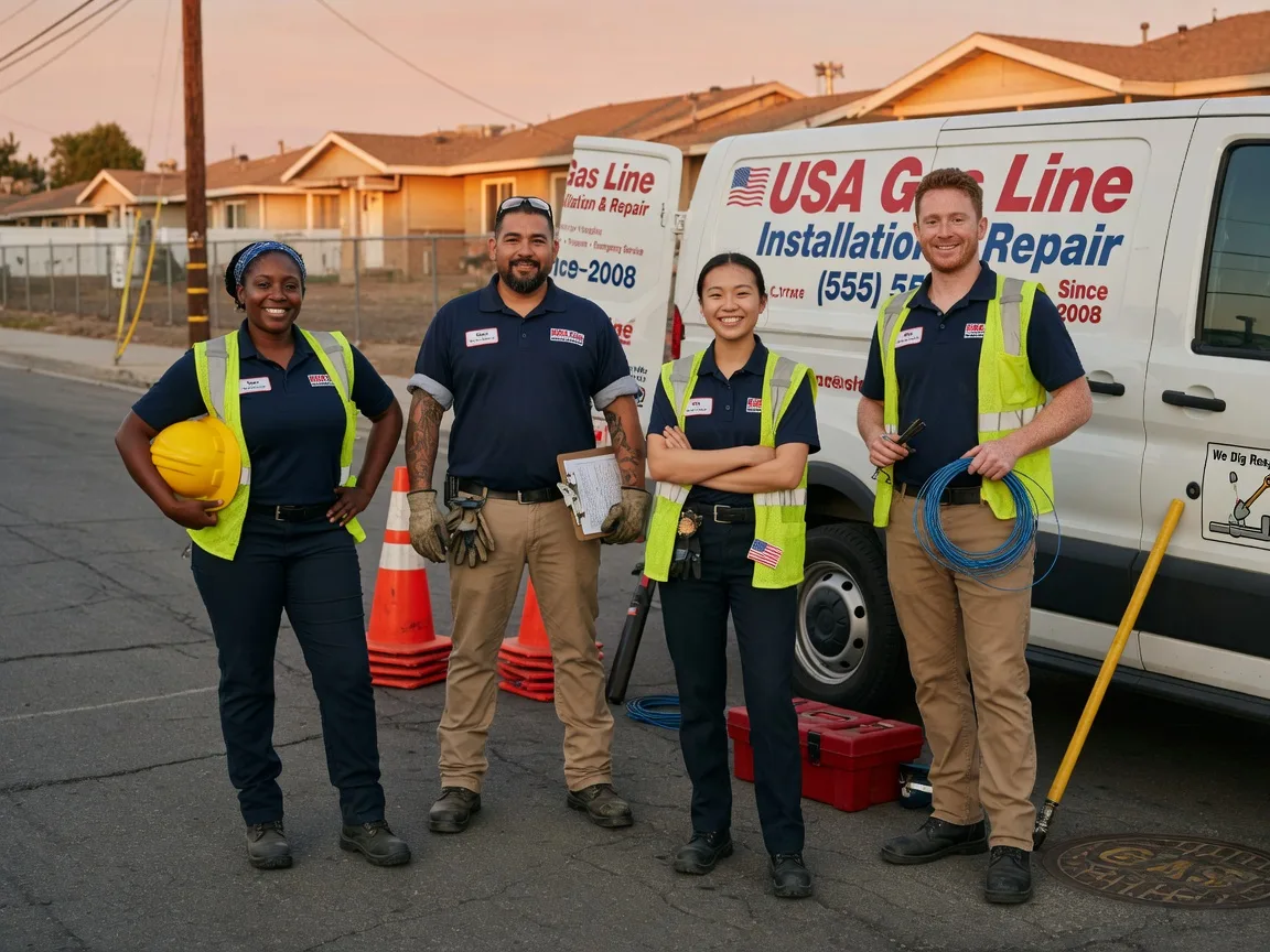 Gas Line Installation company in Bellevue, TX